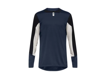 FOX Defend Jersey - Cykeltrøje - Lange ærmer - Herre - Dark Blue - Str. S