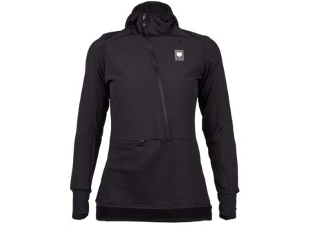 FOX Defend Thermal Hoodie - Cykeltrøje - Lange ærmer - Dame - Sort - XL