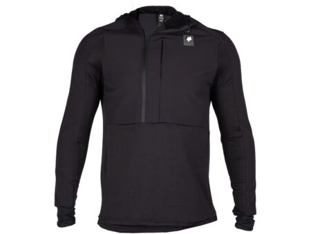 FOX Defend Thermal Hoodie - Cykeltrøje - Lange ærmer - Herre - Sort - XL