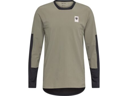 FOX Defend Thermal Jersey - Cykeltrøje - Lange ærmer - Herre - Adobe - 2X