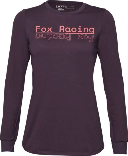 FOX Ranger Drirelease langærmet cykeltrøje Dark Purple dame