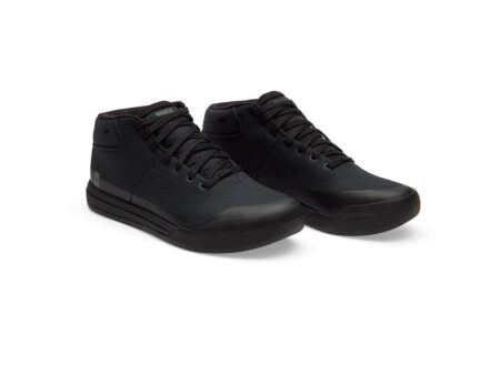 FOX Union Canvas Mid - Cykelsko - Flats - Unisex - Sort - 45.5