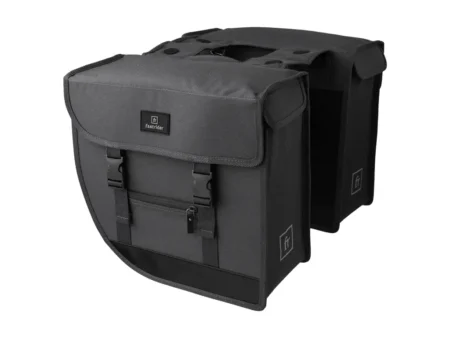FastRider Bodyl Hybrid Double Bike Bag - Cykeltasker - 26 L - Grå