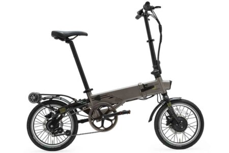 Flebi Supra 4.0+ Foldbar Elcykel - Titanium