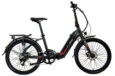 Flebi Swan 24" Foldbar Elcykel - Grey Raptor