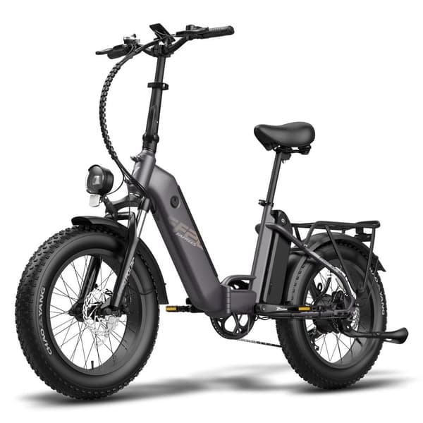 Foldbar elcykel FAFREES FF20 Polar, EU-typegodkendt, dobbelt batteri Foldbar elcykel FAFREES FF20 Polar, EU-typegodkendt, dobbelt batteri