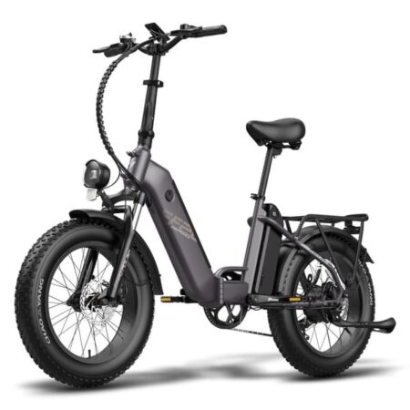 Foldbar elcykel FAFREES FF20 Polar, EU-typegodkendt, dobbelt batteri