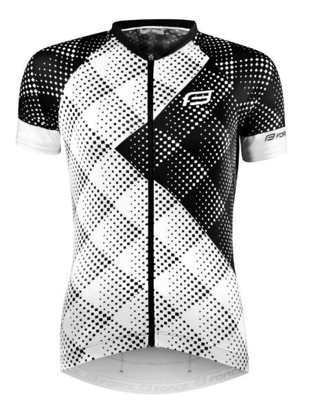 Force Vision Cykeltrøje Til Kvinder Hvid/Sort