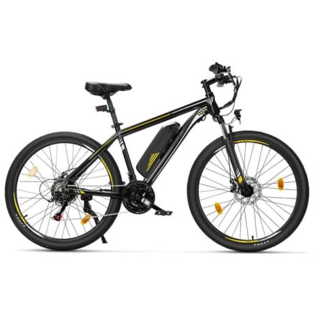 Foride Vedal 1 elektrisk mountainbike: 65 km rækkevidde, 250 W motor (450 W spidsbelastning), 21-trins Shimano-gearsystem, 80 mm affjedring, aftageligt 468 Wh batteri