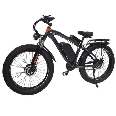 GUNAI GN88 Elektrisk Mountainbike 26"*4.0 Fat Dæk 1000W*2 Motorer 55km/t Max Hastighed 48V 23Ah Batteri 100km+ Rækkevidde