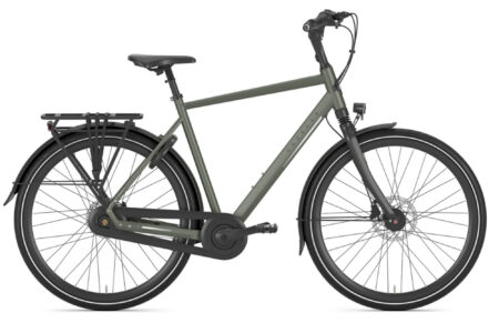 Gazelle Chamonix C8 clay green matte 2024 28"; Diamant