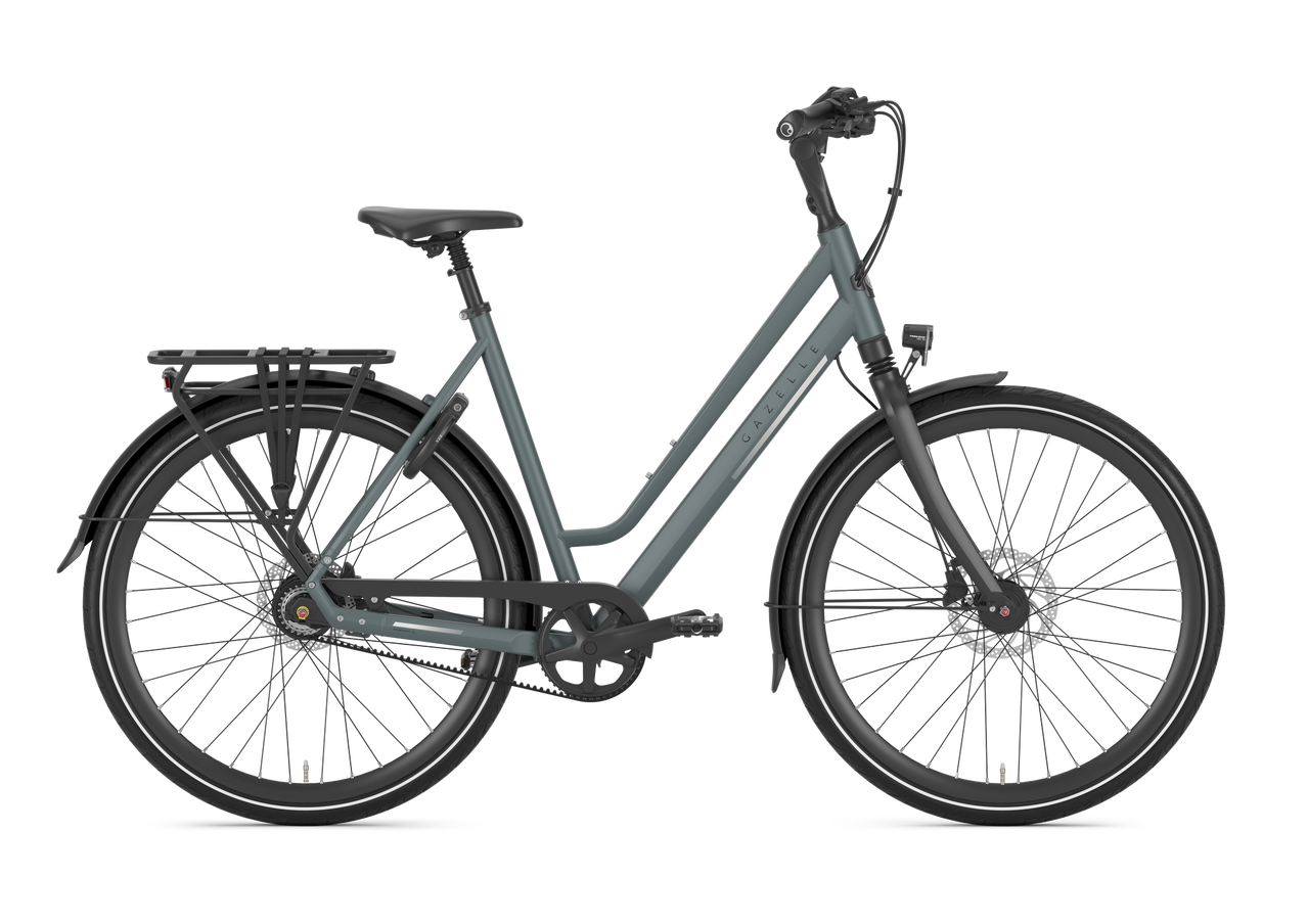 Gazelle Chamonix S8 Alfine Remtræk Blå-49 cm Gazelle Chamonix S8 Alfine Remtræk Blå-49 cm