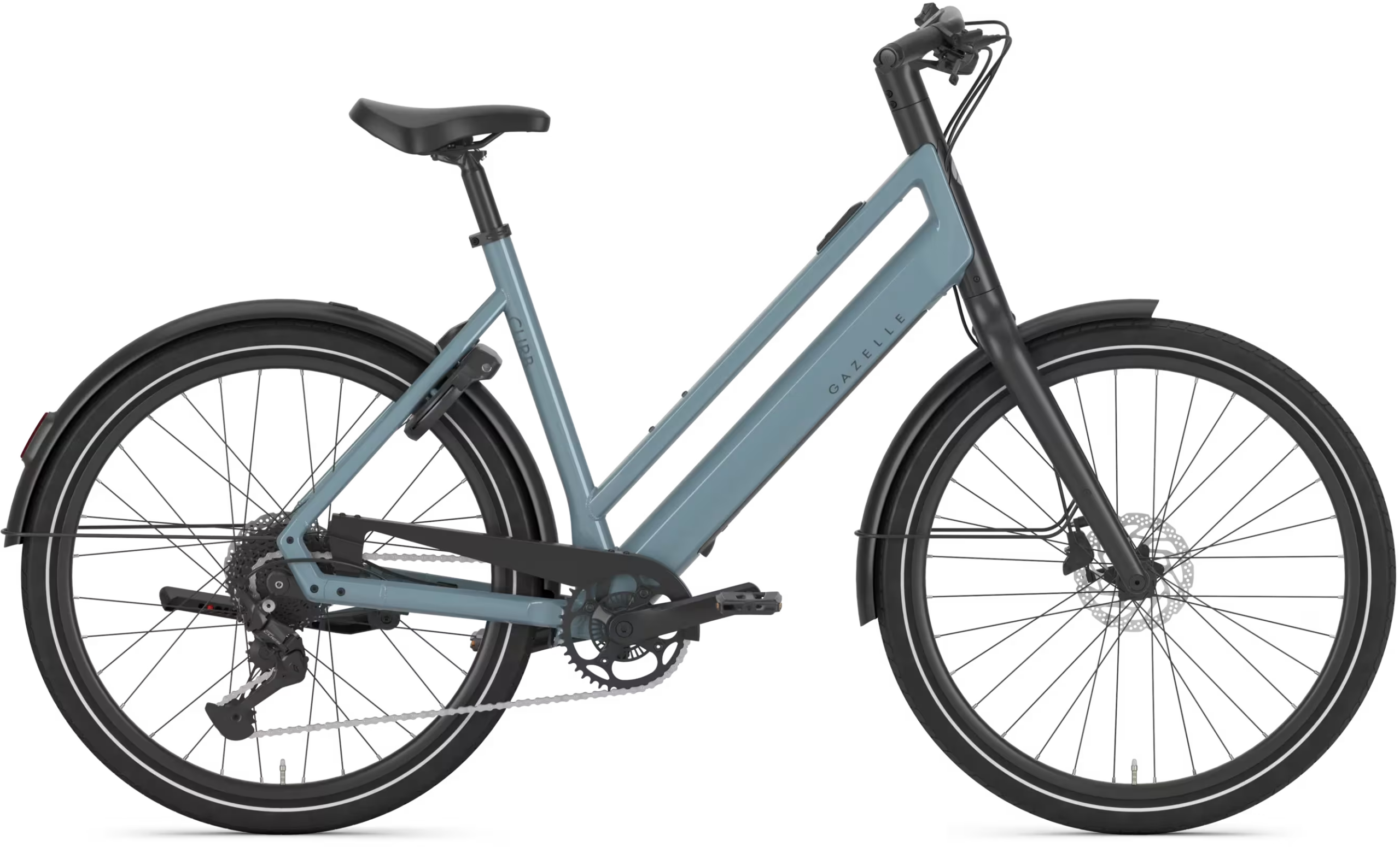 Gazelle Curb T9 Dame 2027 - Thunder Grey Blank Gazelle Curb T9 Dame 2027 - Thunder Grey Blank