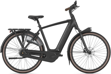 Gazelle Grenoble C8+ Herre 2026 - Black Mat