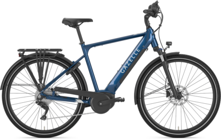 Gazelle MEDEO T10 HMB 500wh Herre 2022 - Blå (Udstillingsmodel)