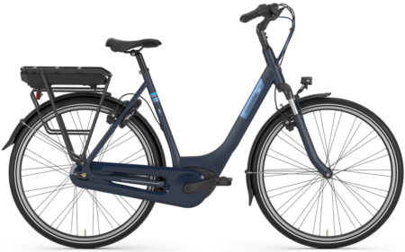 Gazelle Paris C7 HMB 300wh Dame 7g 2022 - blå