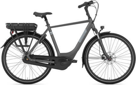 Gazelle Paris C7+ Herre 2026 - Anthracite Grey Mat