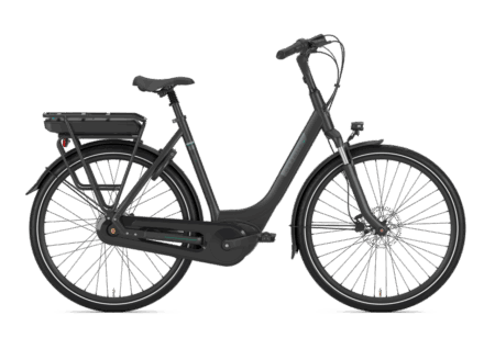 Gazelle Paris C8 Black Lav indstigning-49 cm