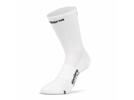Giordana FRC Tall Cykelstrømper - Hvid - Str. 37-40