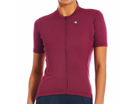 Giordana Fusion - Cykeltrøje - Dame - Korte ærmer - Sangria - Str. S