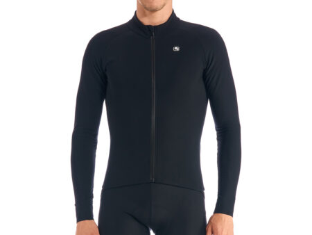 Giordana G-Shield - Cykeltrøje - L/Æ - Sort - Str. 3XL