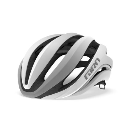 Giro Aether cykelhjelm i mat hvid - Small (51-55 cm) / Hvid