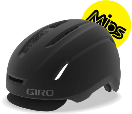 Giro Caden MIPS cykelhjelm, mat sort - Small (51-55 cm)