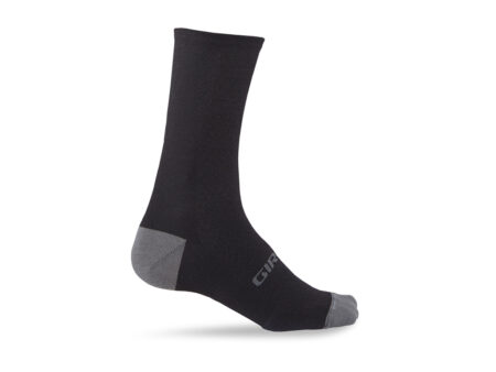 Giro Hrc Merino - Cykelstrømper - Vinter - High rise - Str.M/40-42 - Sort/Charcoal