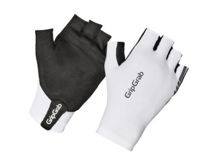 GripGrab Faststream Aero cykelhandsker korte fingre hvid