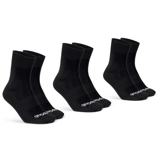 GripGrab Lightweight SL Cykelstrømper Sort 3-Pak GripGrab Lightweight SL Cykelstrømper Sort 3-Pak