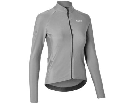 GripGrab PACR Thermal cykeltrøje lange ærmer grå dame