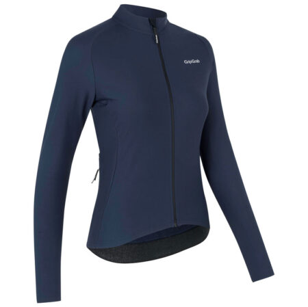 GripGrab PACR Thermal langærmet cykeltrøje Navy Blue dame