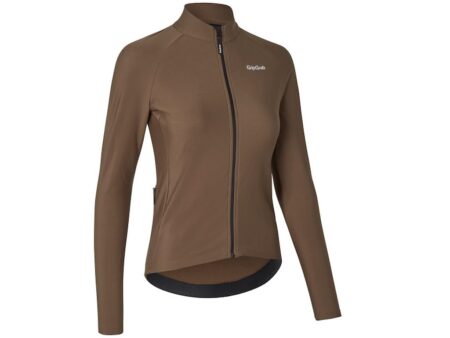 GripGrab PACR Thermal langærmet cykeltrøje brun dame