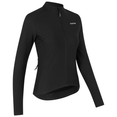 GripGrab PACR Thermal langærmet cykeltrøje sort dame