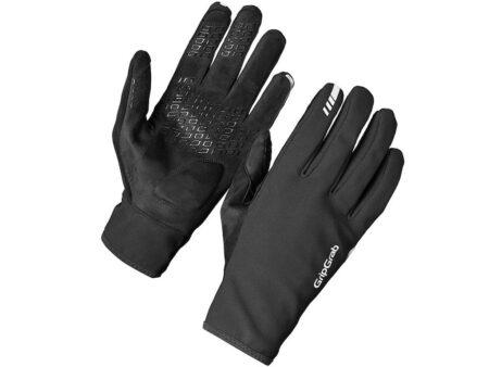 GripGrab PACR Windproof cykelhandsker unisex sort