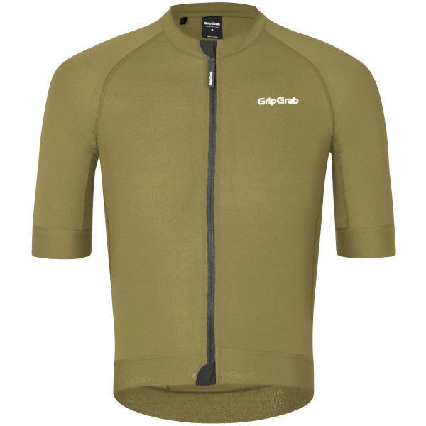 GripGrab PACR kortærmet cykeltrøje Olive Green herre GripGrab PACR kortærmet cykeltrøje Olive Green herre
