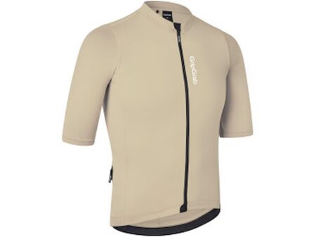 GripGrab RIDE kortærmet cykeltrøje beige herre