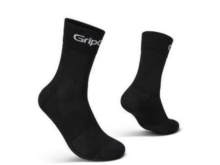GripGrab RIDE regular cut socks cykelstrømper sort