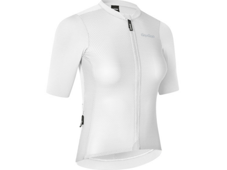 GripGrab Womens PACR lightweight cykeltrøje korte ærmer hvid dame