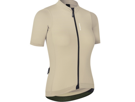 GripGrab Womens RIDE cykeltrøje beige dame
