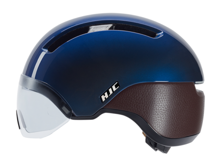 HJC Calido Plus Urban Cykelhjelm, Metal Navy Blå / Brun