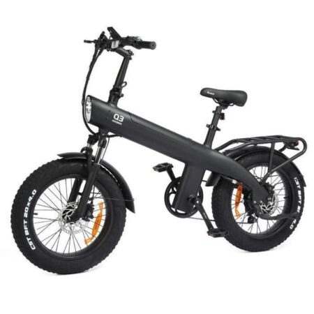 HX Q3 - Elcykel - Batteri 48V 20Ah - Motor 2000W - 20" *4.0 elektrisk fat bike - 45KM/H - Rækkevidde 80KM - Sort