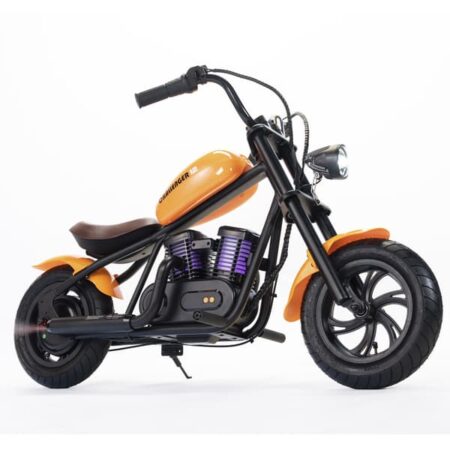 HYPER GOGO Challenger 12 Plus Elcykel til Børn 160W Motor, 16km/t 12km Rækkevidde, 21,9V 5,2Ah Batteri, 12" Dæk Elmotorcykel