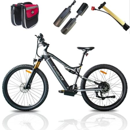 Hedatx TX19 29'' elcykel, 1000W motor, 19,2AH batteri, 27 gear, hydrauliske bremser, fuld affjedring