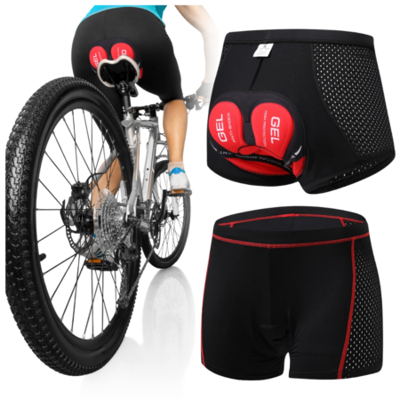 Herr MTB-cykelshorts med gelvaddering til ridning XXL