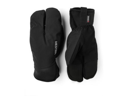 Hestra Czone Mistral Split Cykelhandske Sort (Størrelse: Large)