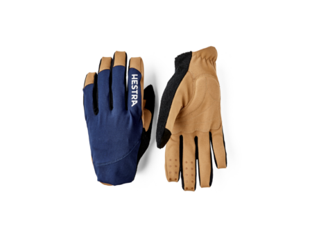 Hestra Spiro Long - Cykelhandsker - Navy/Tan - str. 11