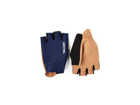Hestra Spiro Short cykelhandsker navy/tan unisex