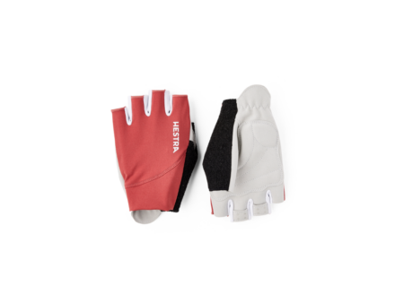 Hestra Spiro Short cykelhandsker rust/lys grå unisex