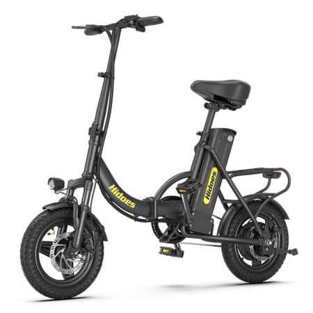 Hidoes C5 Elcykel til Voksen 350W Motor 14 tommer Offroad-dæk 36V 10,4AH Batteri Bypendling Elcykel